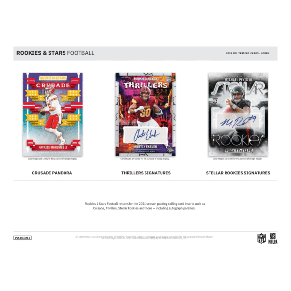 2024 Panini Rookies & Stars Football Hobby Box - Image 3