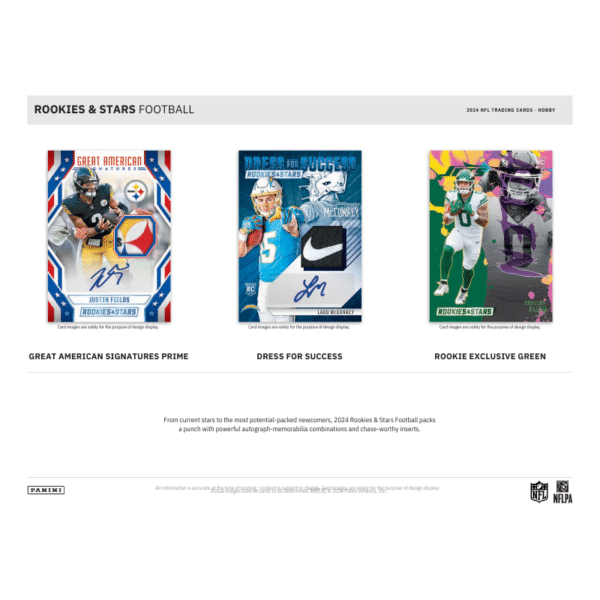 2024 Panini Rookies & Stars Football Hobby Box - Image 4