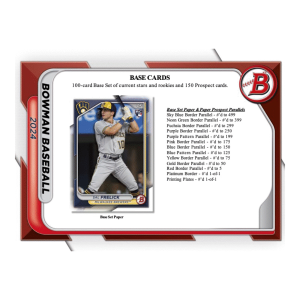 2024 Bowman Baseball Jumbo Box - Image 3