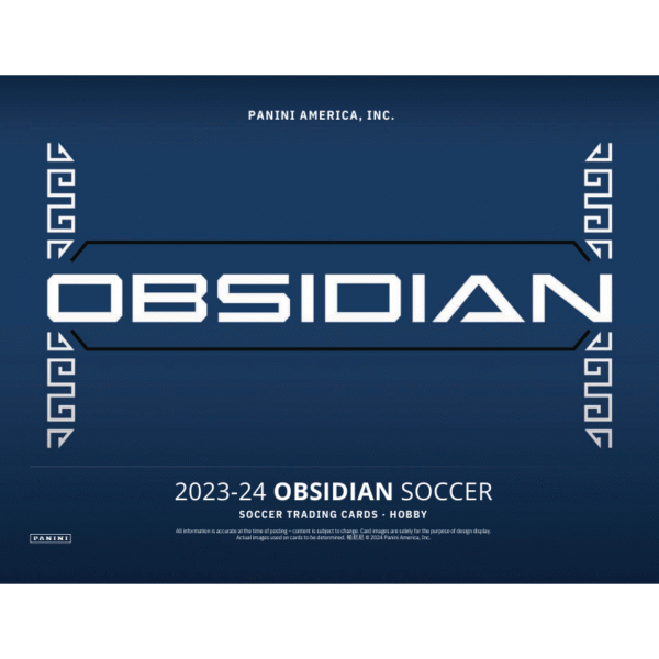 2023/24 Panini Obsidian Soccer Hobby Box - Image 3